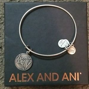 "Because I Love You" Alex And Ani bracelet